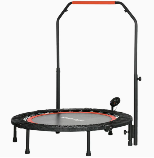 Fitness Trampoline with LCD Monitor