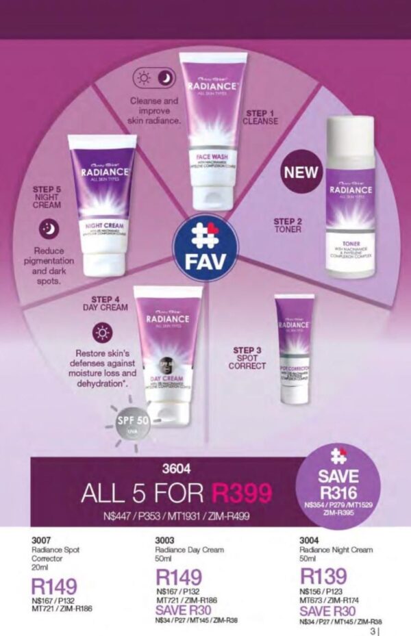 Avroy shlain Radiance for all skin types