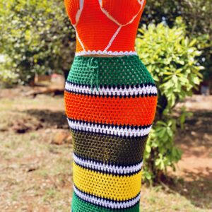 Crotchet two-piece corset